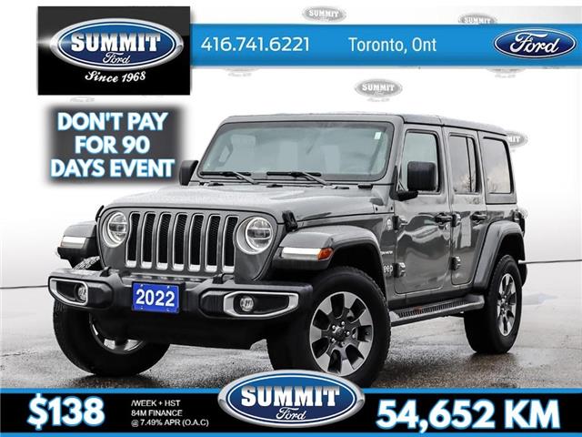 2022 Jeep Wrangler Unlimited Sahara (Stk: 25F427A) in Toronto - Image 1 of 25