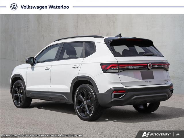 2026 Volkswagen Taos Comfortline Black Edition (Stk: TA5396) in Waterloo - Image 4 of 26