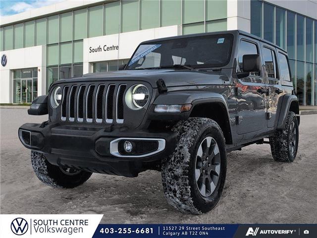 2021 Jeep Wrangler Unlimited Sahara (Stk: ST-162A) in Calgary - Image 1 of 23