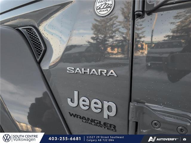2021 Jeep Wrangler Unlimited Sahara (Stk: ST-162A) in Calgary - Image 8 of 23