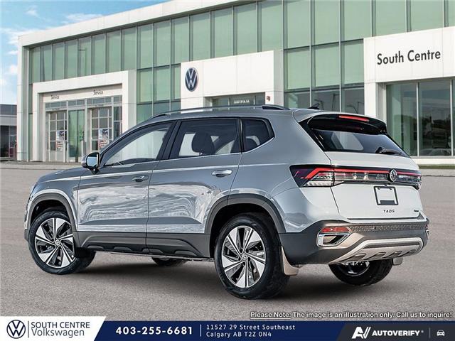 2026 Volkswagen Taos Highline (Stk: PD3407) in Calgary - Image 4 of 24