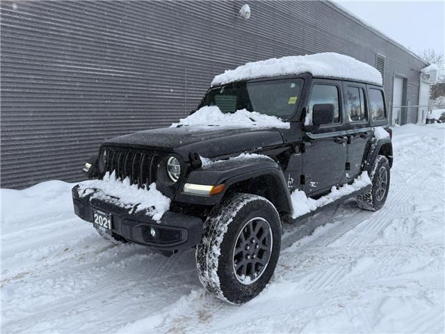 2021 Jeep Wrangler Unlimited Sport (Stk: U11039) in London - Image 1 of 14