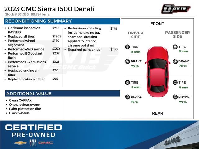 2023 GMC Sierra 1500 Denali (Stk: 351036) in Medicine Hat - Image 16 of 16