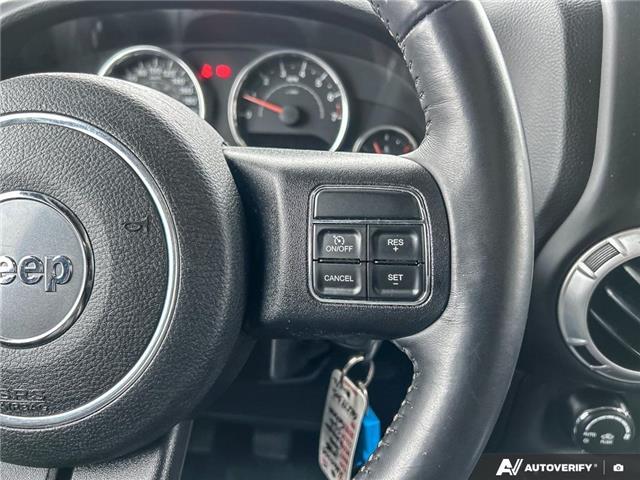 2016 Jeep Wrangler Unlimited Sahara (Stk: KU0434A) in Okotoks - Image 11 of 20