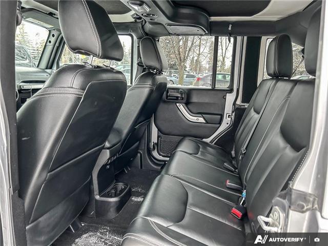2016 Jeep Wrangler Unlimited Sahara (Stk: KU0434A) in Okotoks - Image 18 of 20