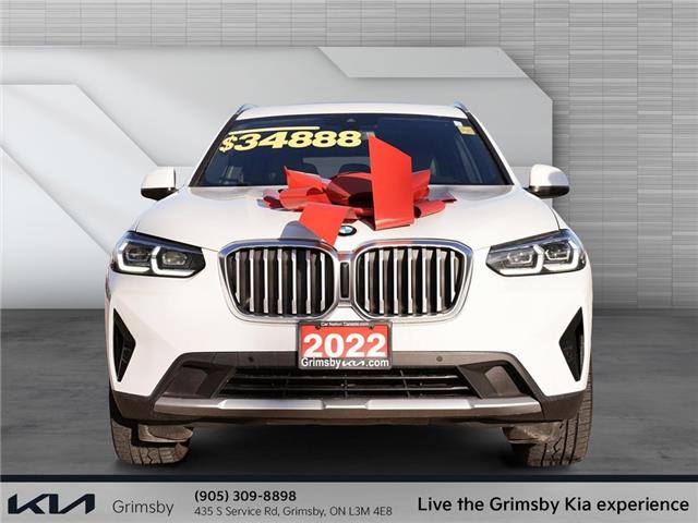 2022 BMW X3 Sports Activity Vehicle  | AWD | NAVI | LEATHER (Stk: U3121) in Grimsby - Image 2 of 17