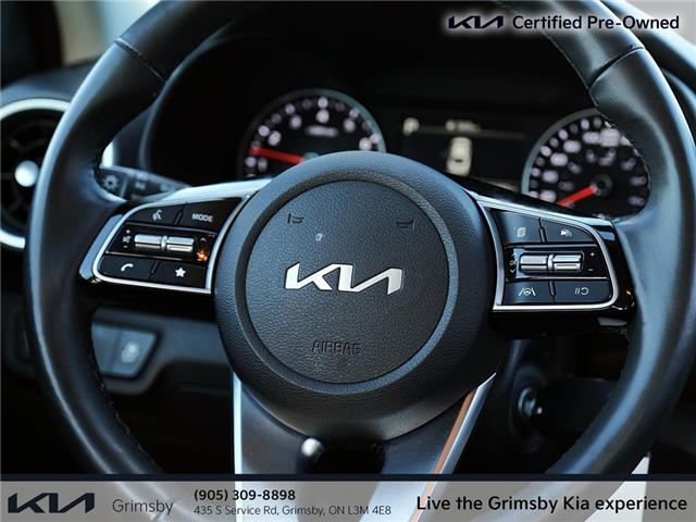 2024 Kia Forte EX | LOW KM | CLEAN CAR FAX | HEATED STEERING | | (Stk: U3205) in Grimsby - Image 9 of 14