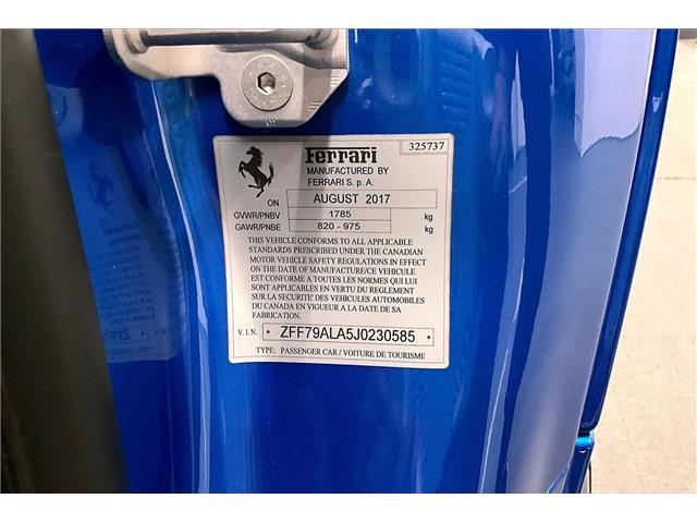 2018 Ferrari 488 GTB Base (Stk: C0311) in Richmond - Image 18 of 30