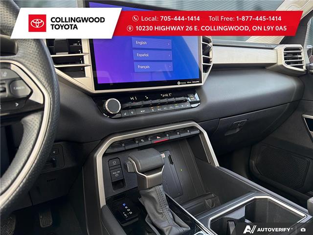 2024 Toyota Tundra Limited (Stk: 22014A) in Collingwood - Image 10 of 13