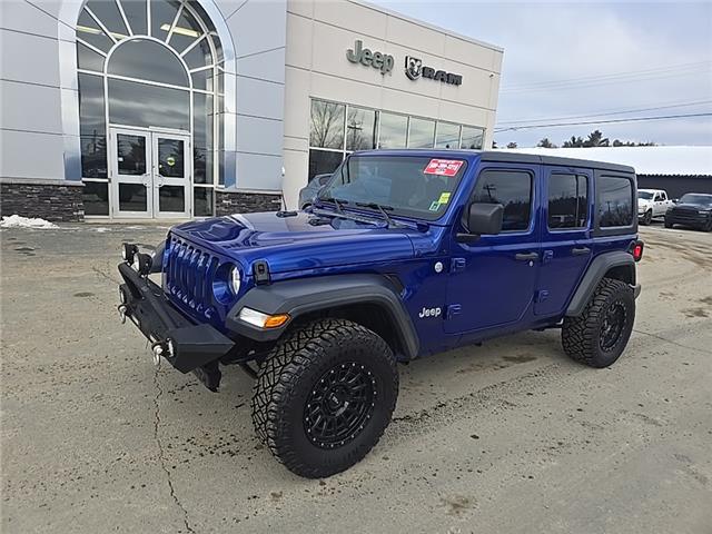 2019 Jeep Wrangler Unlimited Sport (Stk: T013B) in Miramichi - Image 1 of 13