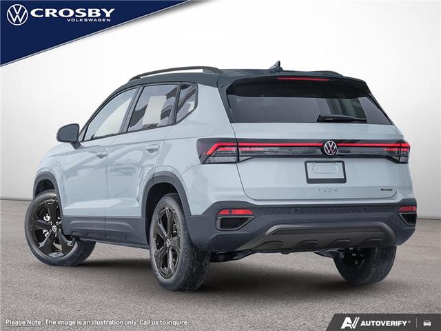 2026 Volkswagen Taos Comfortline Black Edition (Stk: TA3228) in Kitchener - Image 4 of 23