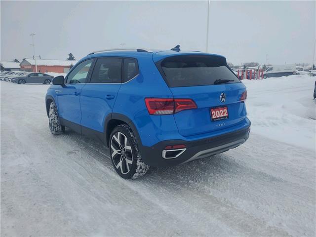 2022 Volkswagen Taos Highline (Stk: U6735) in Woodstock - Image 3 of 15