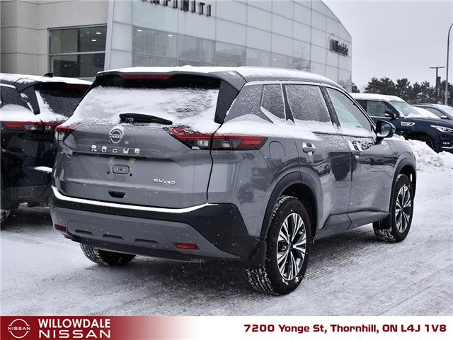 2023 Nissan Rogue SV Moonroof (Stk: XN6766A) in Thornhill - Image 7 of 26