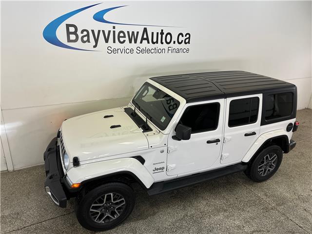 2024 Jeep Wrangler Sahara (Stk: 43318J) in Belleville - Image 1 of 28