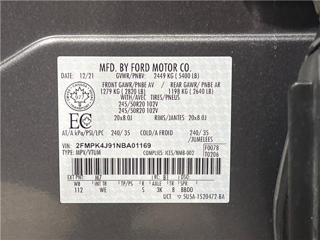 2022 Ford Edge ST Line (Stk: 91340) in Mississauga - Image 23 of 23