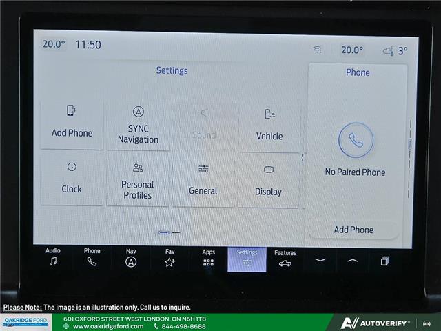 2025 Ford F-150 Lariat (Stk: C55132) in London - Image 18 of 26