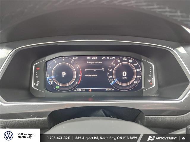 2023 Volkswagen Tiguan Comfortline R-Line Black (Stk: 26056A) in North Bay - Image 12 of 22