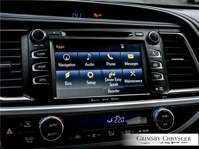 2018 Toyota Highlander Limited (Stk: U6158A) in Grimsby - Image 32 of 34