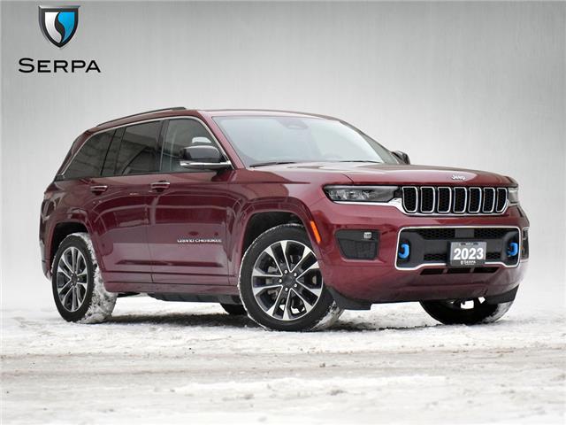 2023 Jeep Grand Cherokee 4xe Overland Sport Red with 75,706km at $42,595