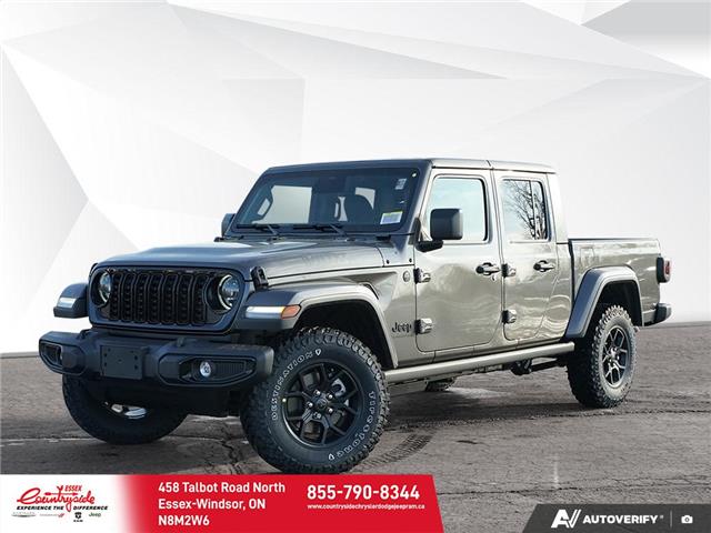 2026 Jeep Gladiator Sport S Dark Grey with 1km at $60,095