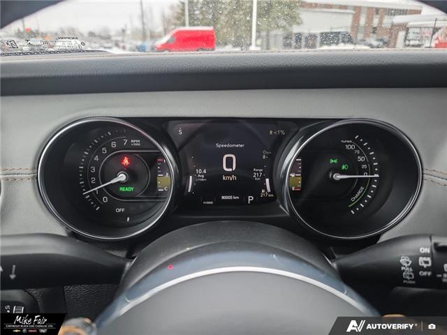 2023 Jeep Wrangler 4xe High Altitude (Stk: 26309A) in Perth - Image 13 of 20