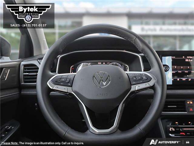2026 Volkswagen Taos Comfortline Black Edition (Stk: N15313) in Ottawa - Image 10 of 23