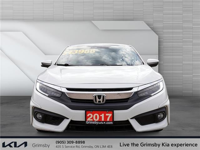 2017 Honda Civic Coupe Touring | LEATHER | NAVIGATION | SUN ROOF (Stk: U3207) in Grimsby - Image 2 of 16