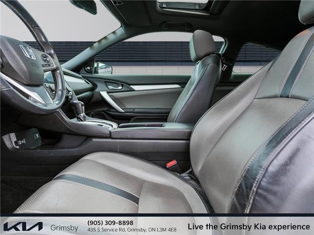 2017 Honda Civic Coupe Touring | LEATHER | NAVIGATION | SUN ROOF (Stk: U3207) in Grimsby - Image 8 of 16