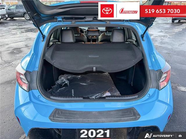 2021 Toyota Corolla Hatchback Base (Stk: 2601081) in Cambridge - Image 12 of 25
