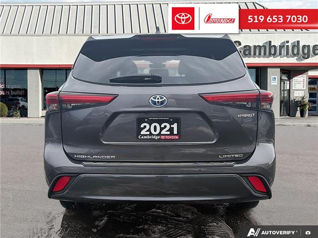 2021 Toyota Highlander Hybrid Limited (Stk: 2600751) in Cambridge - Image 5 of 25