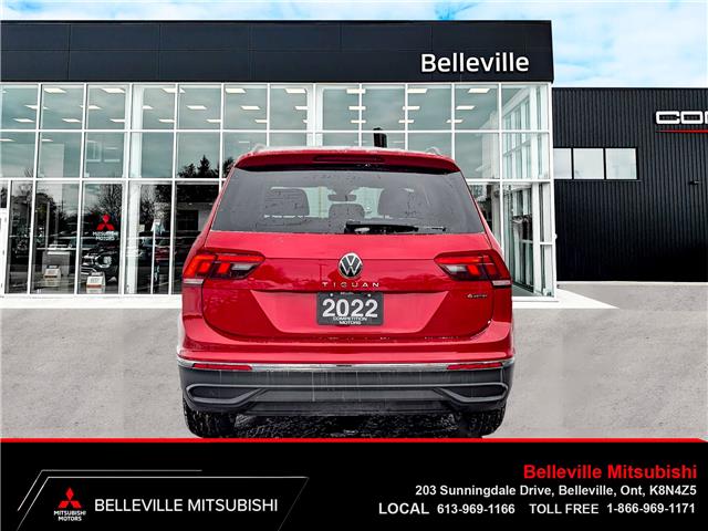 2022 Volkswagen Tiguan Comfortline (Stk: M5327A) in BELLEVILLE - Image 5 of 21