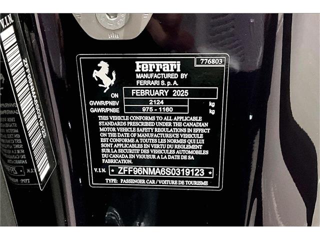 2025 Ferrari SF90 Spider Base (Stk: C0302) in Richmond - Image 16 of 29 2025 Ferrari SF90 Spider Base (Stk: C0302) in Richmond - Image 16 of 29