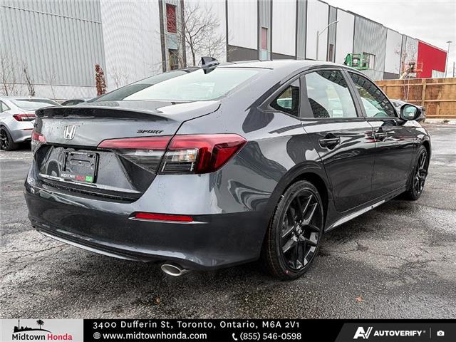 2026 Honda Civic Sport (Stk: 2600623) in North York - Image 15 of 29