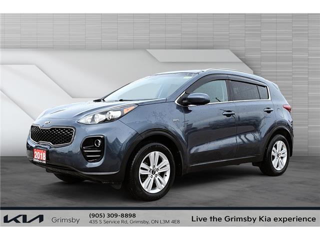 2018 Kia Sportage LX | HEATED SEATS | BACK UP CAM DUAL CLIMATE CONTR (Stk: U3106A) in Grimsby - Image 1 of 18