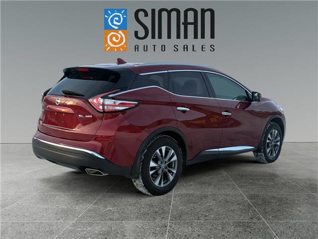 2017 Nissan Murano SL (Stk: P3307) in Regina - Image 5 of 19