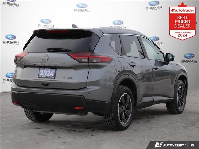 2024 Nissan Rogue SV Moonroof (Stk: U3260) in Hamilton - Image 5 of 30