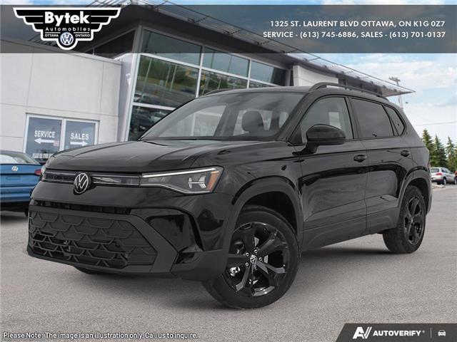 2026 Volkswagen Taos Comfortline Black Edition (Stk: N15333) in Ottawa - Image 1 of 24