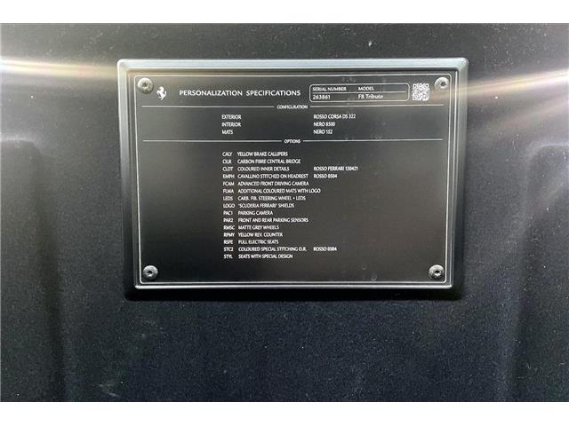 2021 Ferrari F8 Tributo Base (Stk: U0880) in Richmond - Image 27 of 30 2021 Ferrari F8 Tributo Base (Stk: U0880) in Richmond - Image 27 of 30