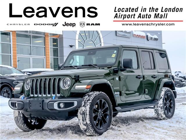 2023 Jeep Wrangler 4xe Sahara (Stk: 15-U1198) in London - Image 1 of 24