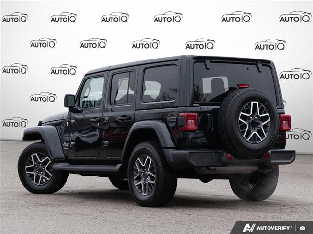 2024 Jeep Wrangler Sahara (Stk: 105879A) in St. Thomas - Image 4 of 27