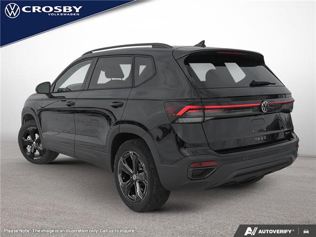 2026 Volkswagen Taos Comfortline Black Edition (Stk: TA5075) in Kitchener - Image 4 of 24