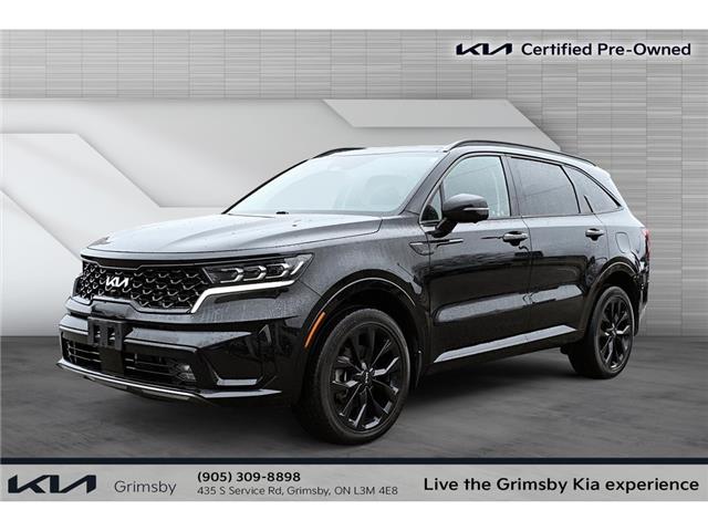 2023 Kia Sorento SX | LEATHER | PANO ROOF | HEATED STEERING | GREAT (Stk: U3210) in Grimsby - Image 1 of 20