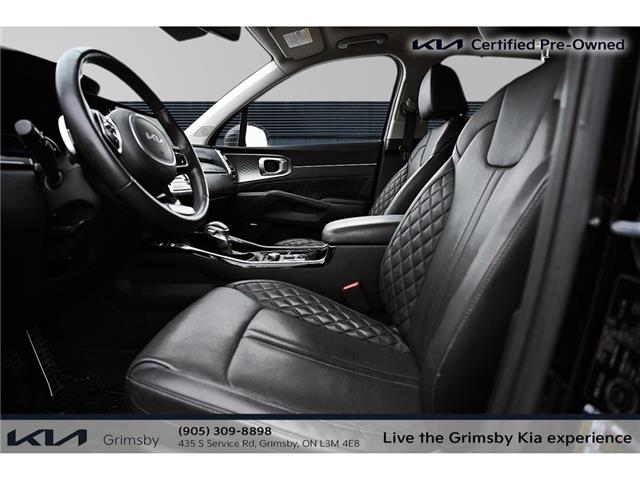 2023 Kia Sorento SX | LEATHER | PANO ROOF | HEATED STEERING | GREAT (Stk: U3210) in Grimsby - Image 13 of 20