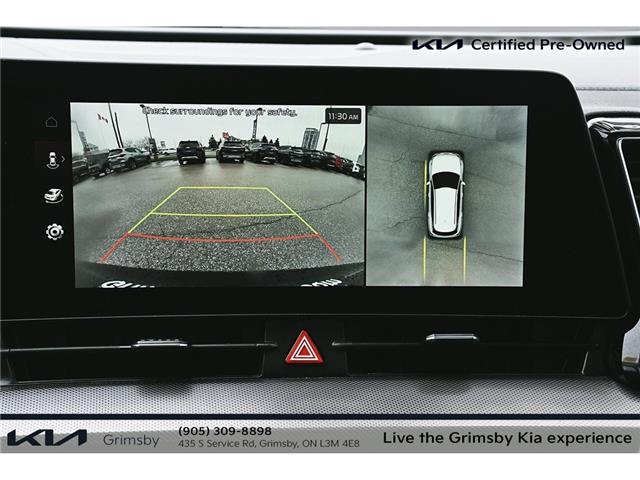 2025 Kia Sportage Hybrid SX | CLEAN CAR FAX | PANO ROOF | LEATHER | 360 BAC (Stk: U3208) in Grimsby - Image 17 of 19