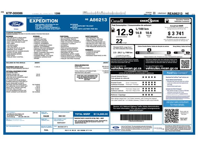 2024 Ford Expedition Max Limited (Stk: PRR888) in Amherstburg - Image 2 of 17 2024 Ford Expedition Max Limited (Stk: PRR888) in Amherstburg - Image 2 of 17