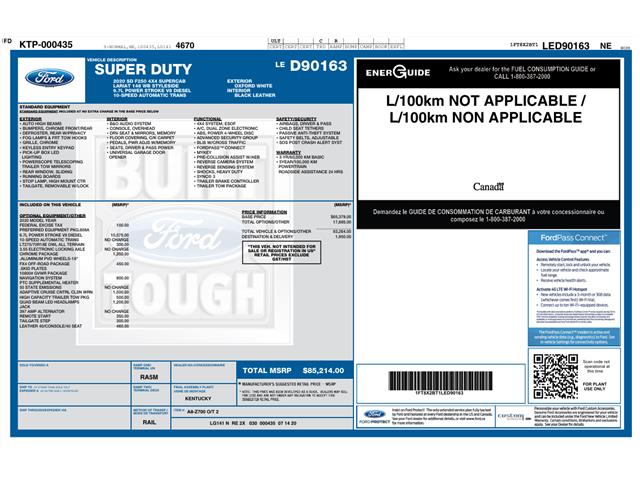 2020 Ford F-250 Lariat (Stk: PRR869) in Amherstburg - Image 2 of 18