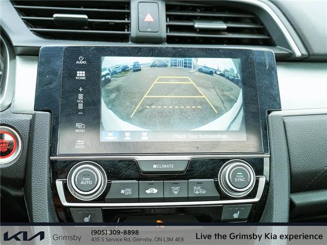 2017 Honda Civic Coupe Touring | LEATHER | NAVIGATION | SUN ROOF (Stk: U3207) in Grimsby - Image 14 of 16