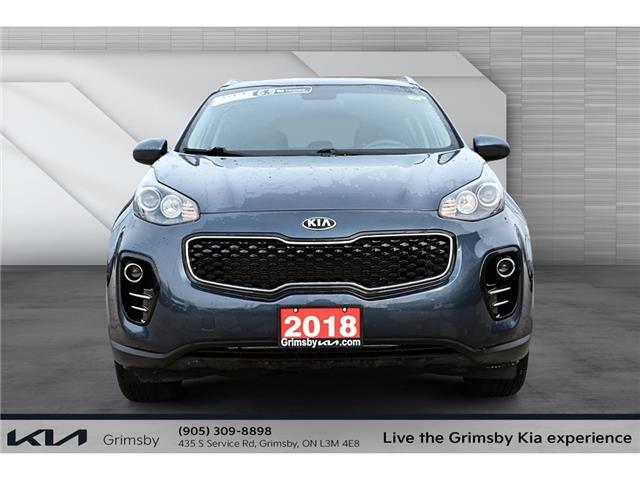 2018 Kia Sportage LX | HEATED SEATS | BACK UP CAM DUAL CLIMATE CONTR (Stk: U3106A) in Grimsby - Image 2 of 18