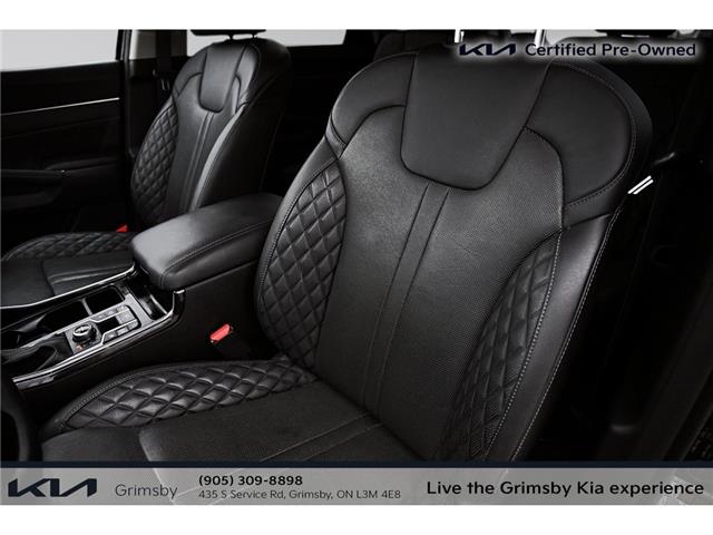 2023 Kia Sorento SX | LEATHER | PANO ROOF | HEATED STEERING | GREAT (Stk: U3210) in Grimsby - Image 12 of 20