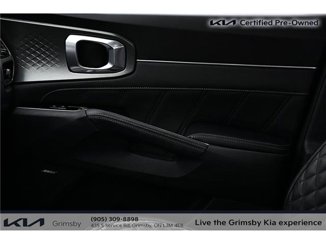 2023 Kia Sorento SX | LEATHER | PANO ROOF | HEATED STEERING | GREAT (Stk: U3210) in Grimsby - Image 14 of 20